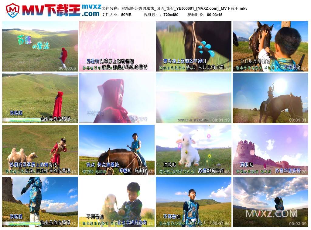 程筠超-苏德的魔法_国语_流行_YE500681